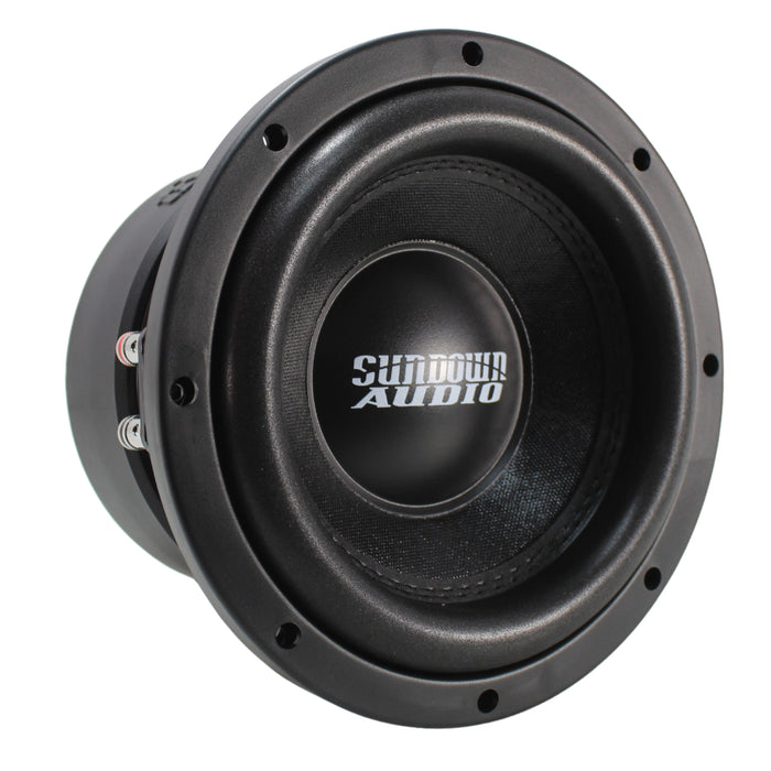 Sundown Audio 600W Peak Dual 4 Ohm VC E Series V.6 8" Car Subwoofer E-V.6-8-D4