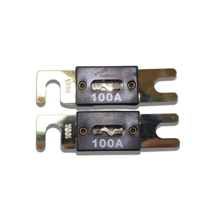 Audiopipe 100 Amp 32V Gold Plated ANL Car Audio Fuses AP-ANL-100A