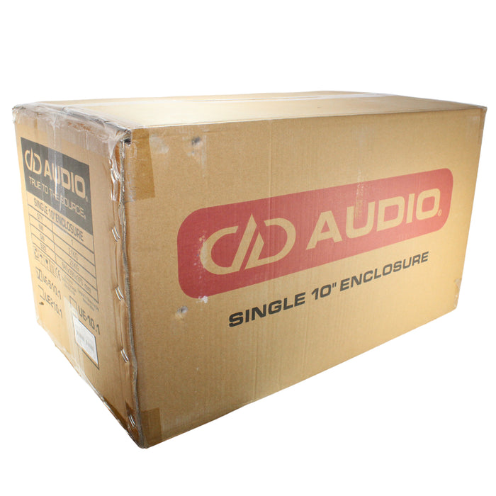 DD Audio 500 Series Single 10 Inch 1200 Watts Loaded Enclosure LE-510.1
