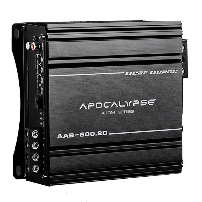 Deaf Bonce Apocalypse 2 Channel 1600 Watt Class D Amplifier AAB-800.2D