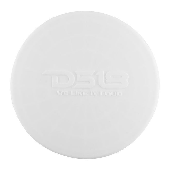 Pair of DS18 Hydro 12" White Silicone Marine Speaker Cover CS-12/WH