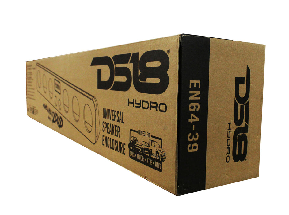 DS18 Hydro 4" High Density Abs Universal Speaker & 1" Tweeter Enclosure EN64-39