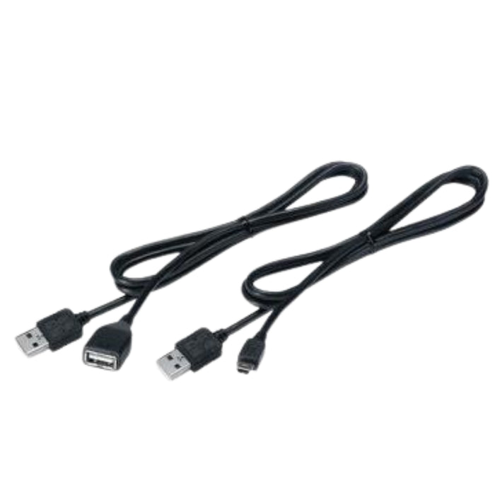 Kenwood 1m Cable Type A to Female USB & 1m USB to Type B Mini Kit CA-U1EX