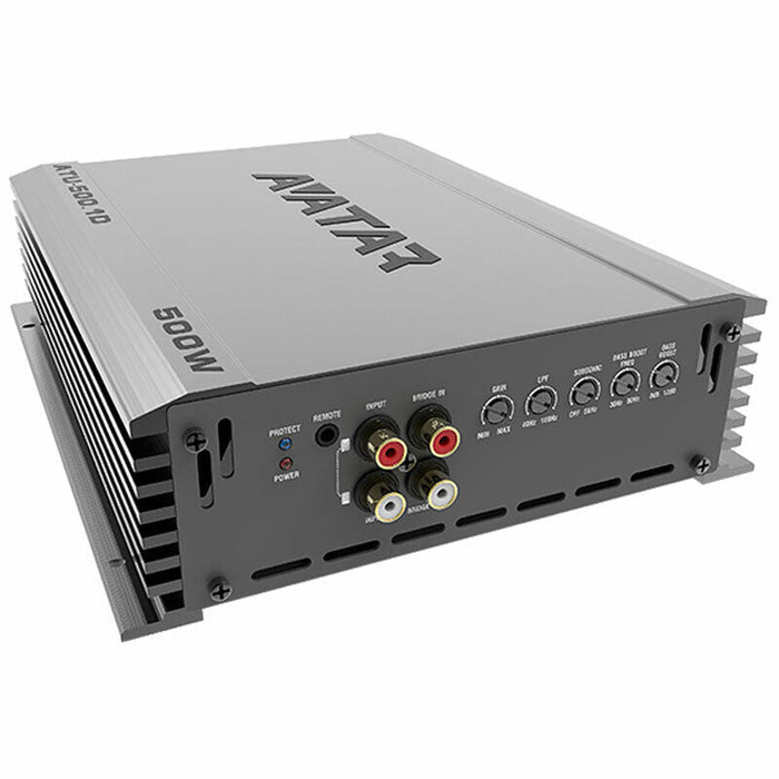 Avatar ATU-500.1D 500 Watt Monoblock Class D Amplifier Tsunami Series