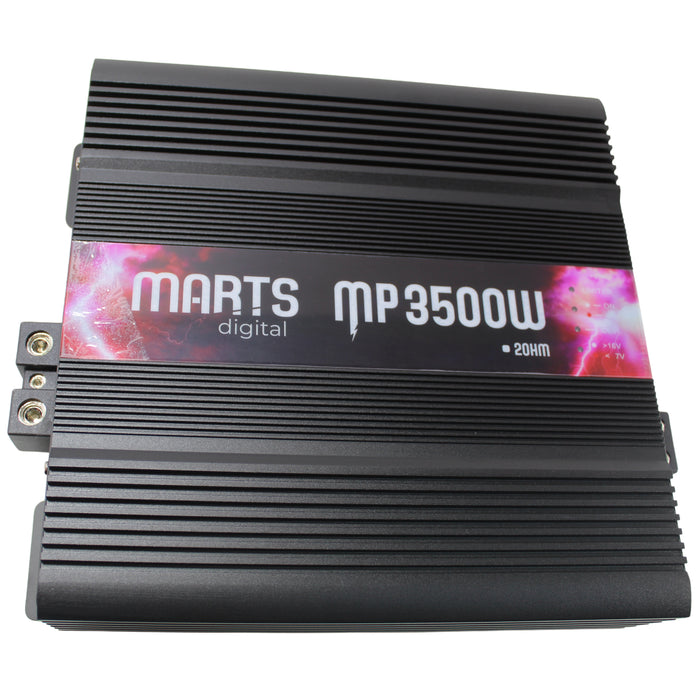 Marts Digital Premium Monoblock 3.5K 2 Ohm Class D Amplifier MP-3500-2-V2