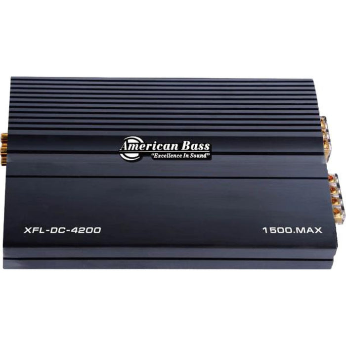 American Bass XFL Series 4 Channel 100W RMS 4 Ohm Class D Full Range Amplifier