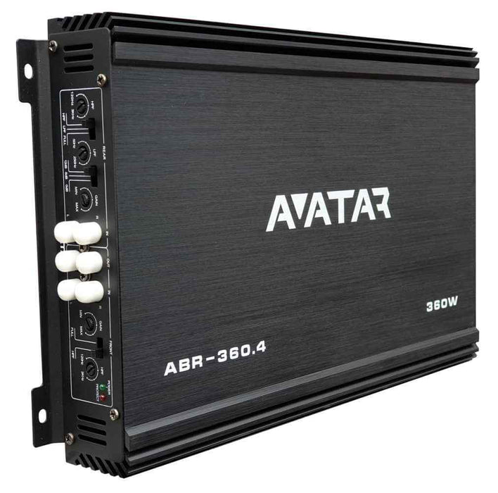 Avatar ABR-360.4 4 Channel Class AB 360 Watt Amplifier Buran Series