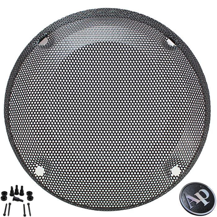 Audiopipe 12"Universal Subwoofer Grill in Black for Tall Surround Subwoofers