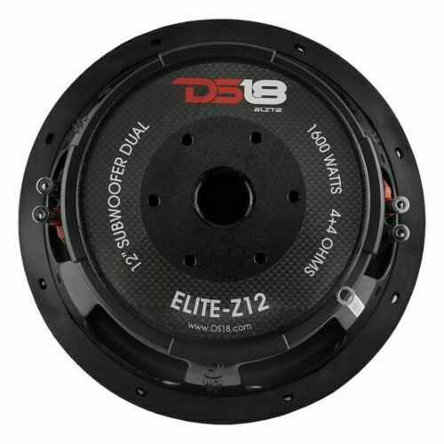DS18 Z12 12" Subwoofer 1600W Dual 4 Ohm Voice Coil Pro Bass Audio