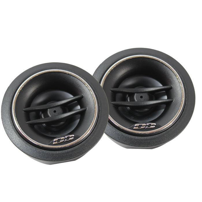 Deaf Bonce Pair of 6.5" 160W Max 4 ohm Component Set W/Tweeters & Crossovers