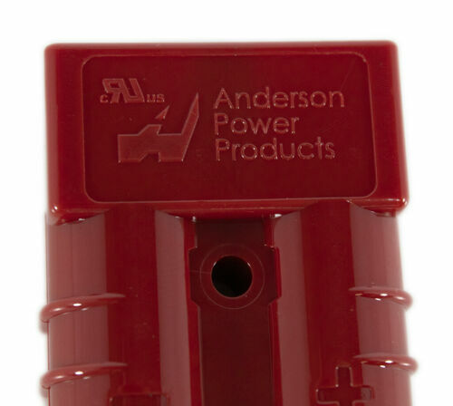 Anderson Connectors 1x 8 AWG Gauge RED Power Ground Quick Disconnect SB50
