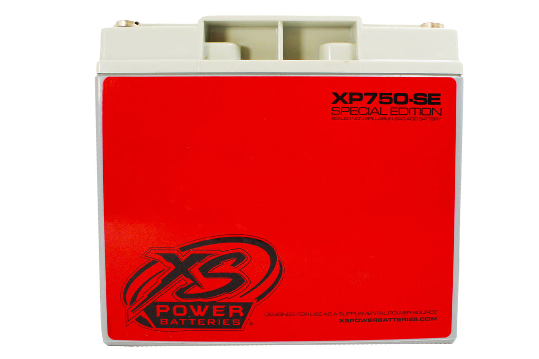 12V 600 Max Amps 20AH AGM Car Battery XS Power XP750-SE Red Label