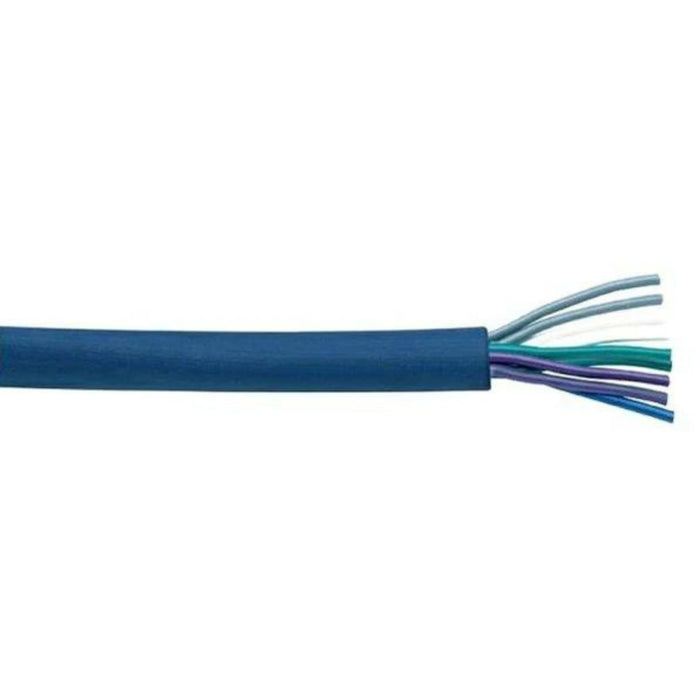 Install Bay 18 GA / 9 Conductor Oxygen Free Copper Speaker Wire Blue Lot