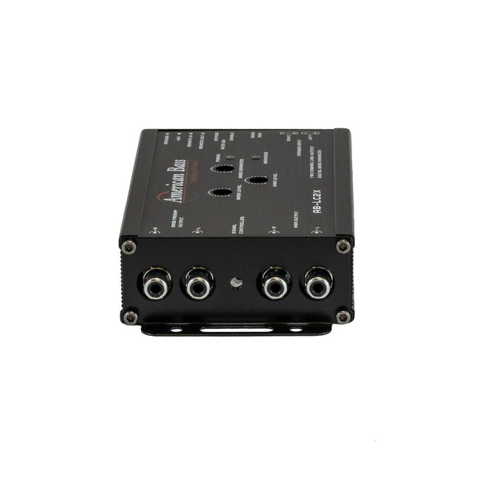 American Bass 2 Channel Line-Output DSP Bass Enhancer w/ Dash Mount Remote LC2X