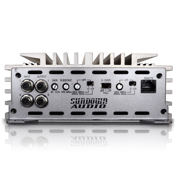 Sundown Car Audio 2 Channel Amplifier Full Range 1300 Watt Class D SALT-400.2