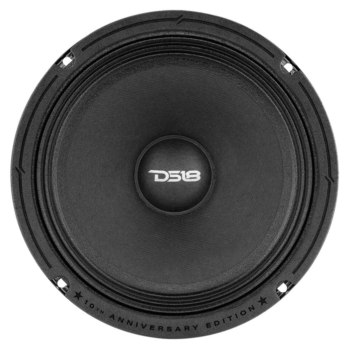 DS18 Special Edition 8" Midrange 8 Ohm 550W Loud Car Speaker PRO-88XA