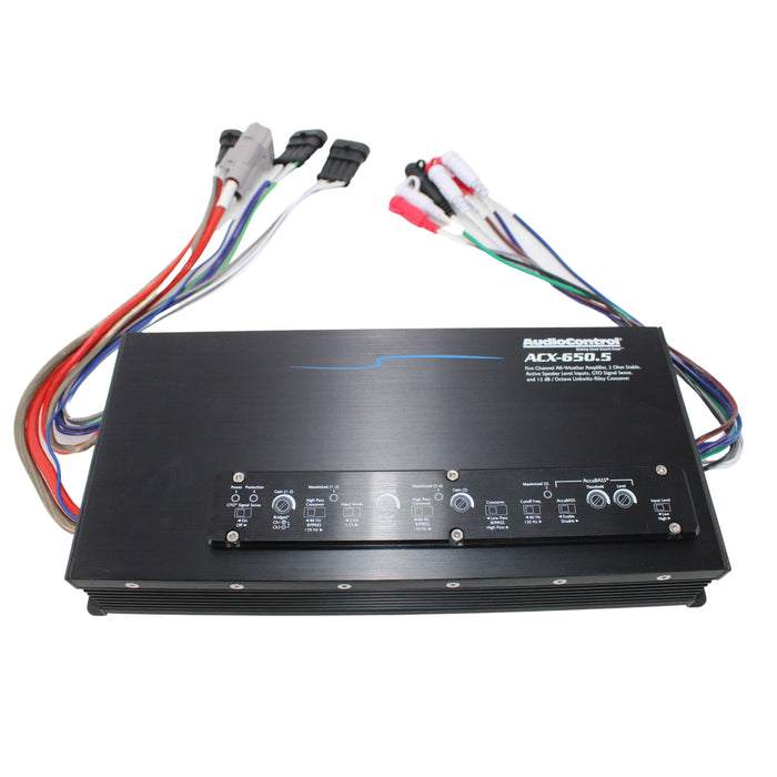 Audio Control All-Weather 5-Ch 650W 2-Ohm Full Range Class-D IPX6 Amp ACX-650.5