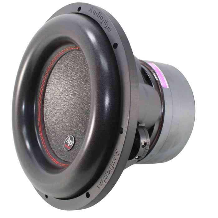 Audiopipe BD 12" Subwoofer 2200 Watts PMPO, 1100 RMS Dual 4 ohm TXX-BDC4-12