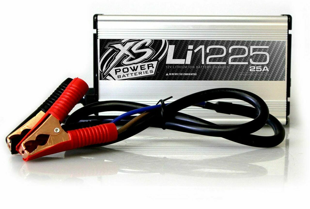 XS Power Li1225 12 Volt 25AMP Lithium Ion Car Audio Battery Charger