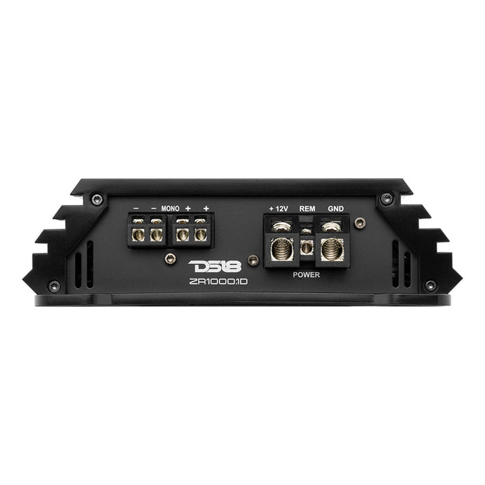 DS18 Monoblock Subwoofer Amplifier Class D 1000W Pro Car Audio Bass ZR1000.1D