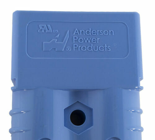 Anderson Connector 4 AWG Gauge Blue Bullet Quick Disconnect SB120