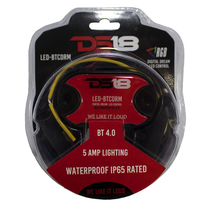DS18 LED-BTCDRM 1'' Waterproof Digital RGB Dream LED Controller IP65 12V