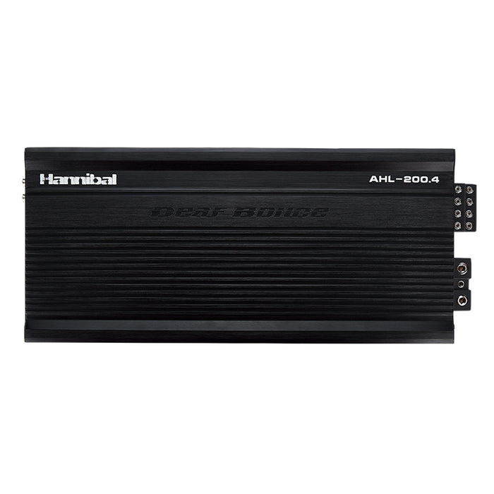 Deaf Bonce Car Audio 4 Channel Amplifier 1420 Watts Class D Hannibal AHL-200.4