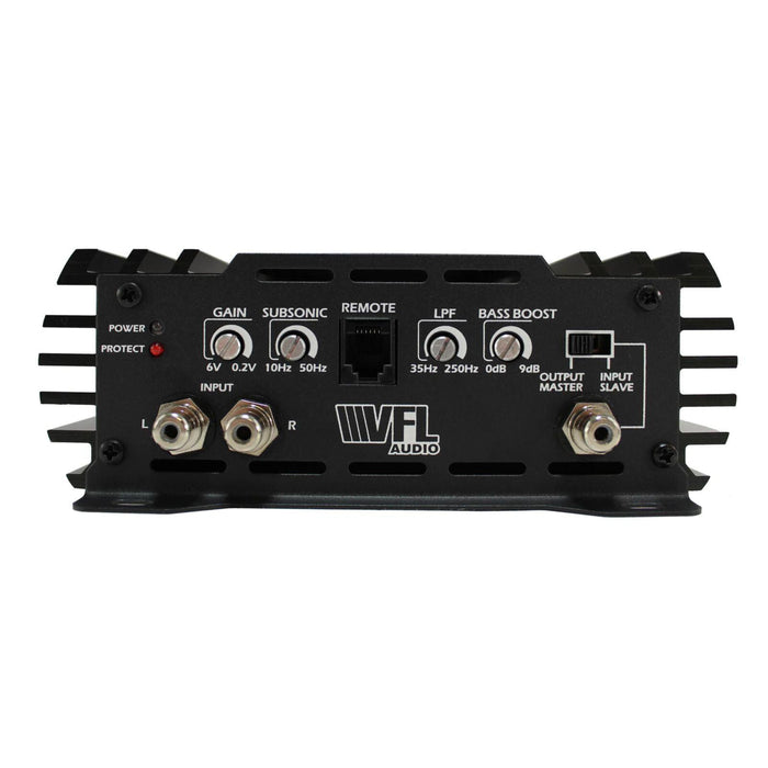 American Bass Hybrid Amplifier Linkable 1900 Watts Class D VFL HYBRID-1900.1D
