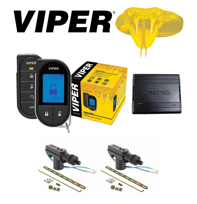 Viper Responder LC3 1-Way Remote Start + DB3 Bypass Module + 2 DoorLocks 5706V