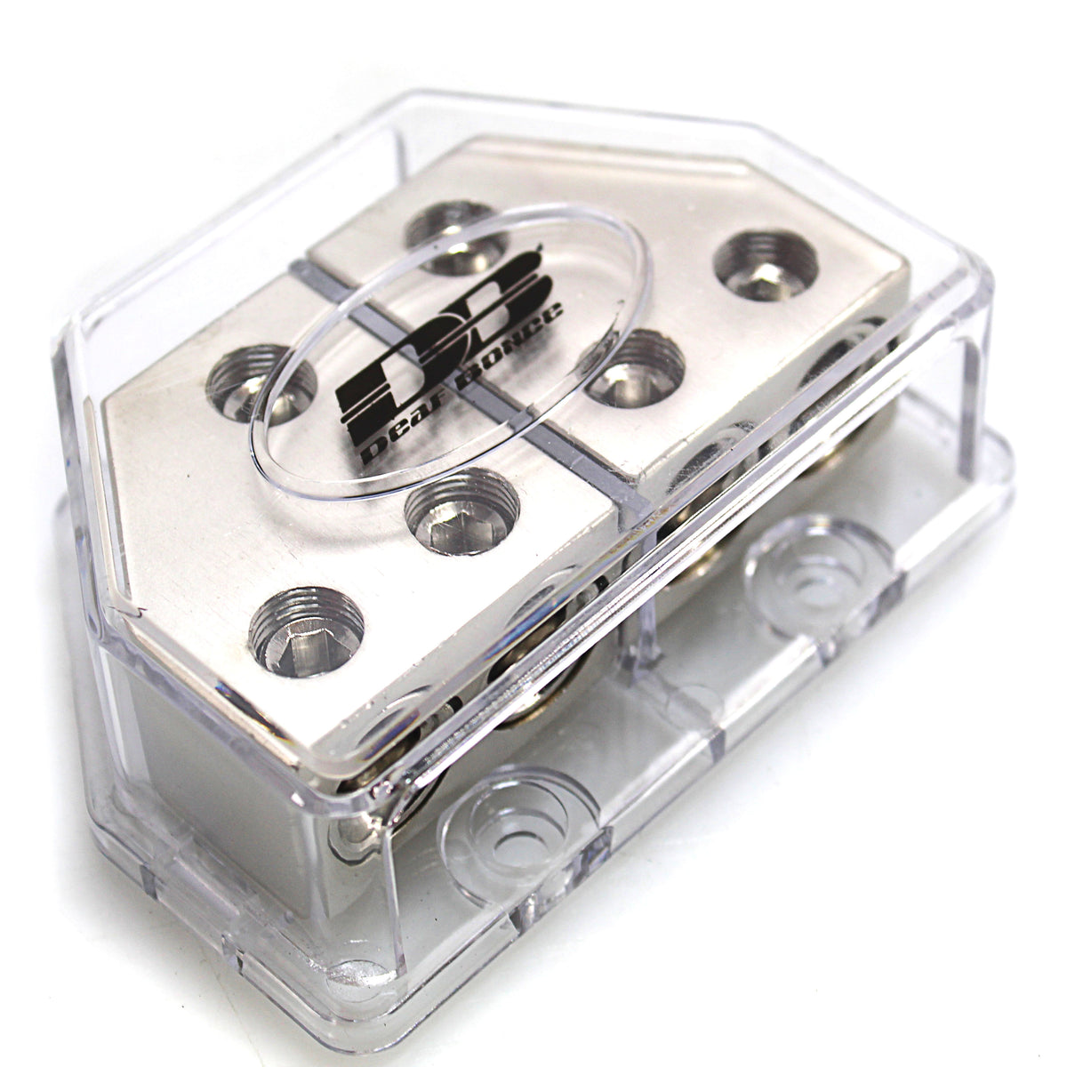 Deaf Bonce Machete Car Audio 4GA 2 to 4 Power Ground Distribution Bloc