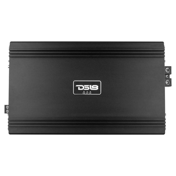 DS18 GFX Series Monoblock 8000 Watts 2 Ohm Class D Full Range Amplifier GFX-8K2