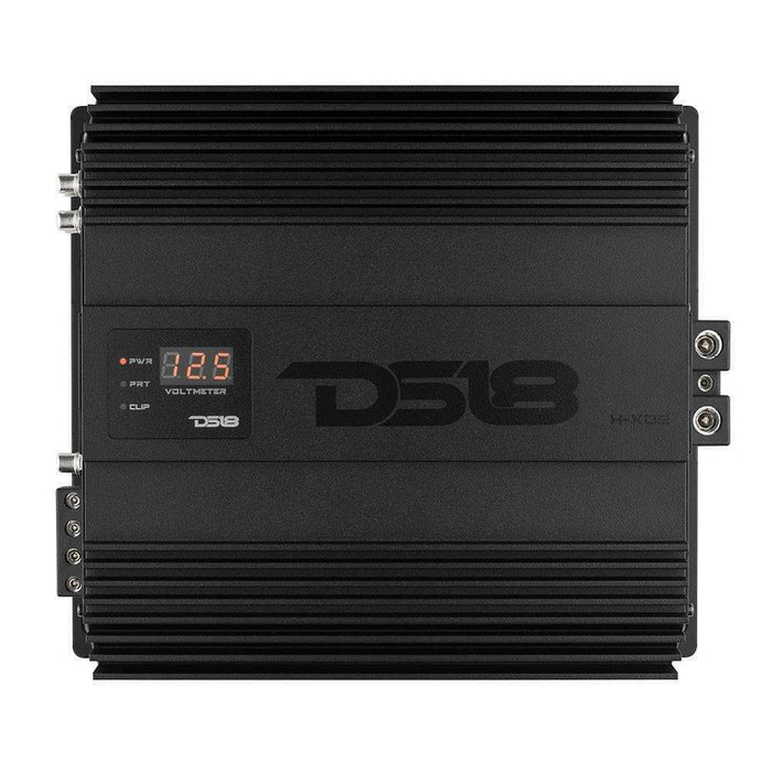 Pair of DS18 ZXI12.4D 12" 4000W Dual 4 Ohm Subwoofer & H-KO2 Monoblock Amplifier