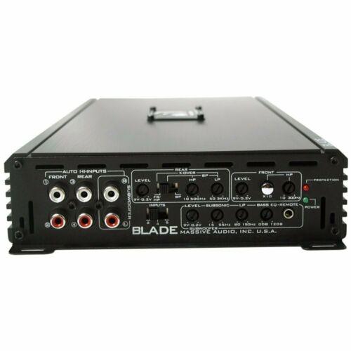 Massive Audio Blade BP1500.5 Full Range Amplifier. 5 Channel Amplifier 1500W