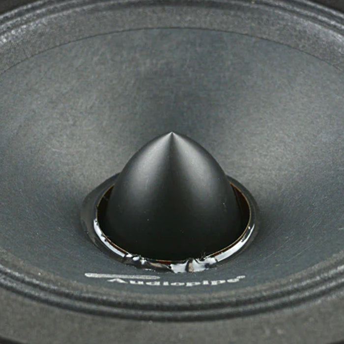 Audiopipe 6 Bullet Mid Bass Loud Speaker 250W 8 ohms 1.5 Voice Coil Black
