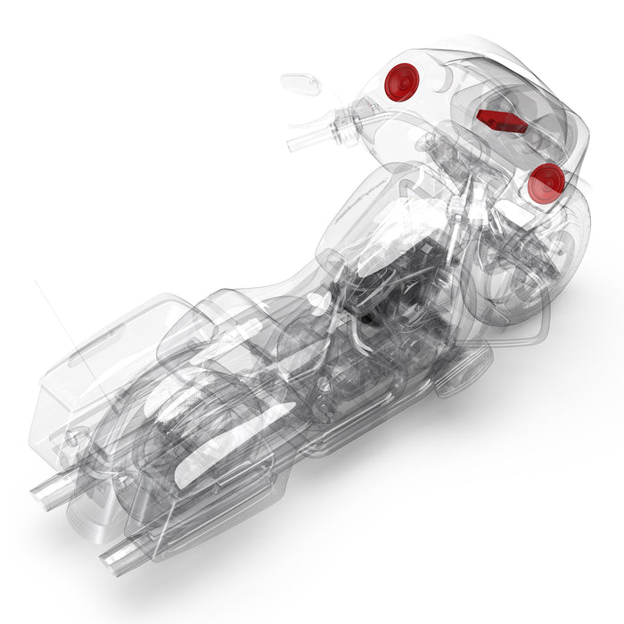 Rockford Harley-Davidson 2014+ Motorcycle Audio Amplifier, 6 Speakers, Amp Kit