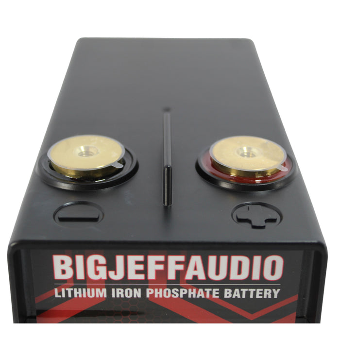 Big Jeff Car Audio Compact 22AH 12V Lithium LFP Battery 6000W BJ-LI-22AH