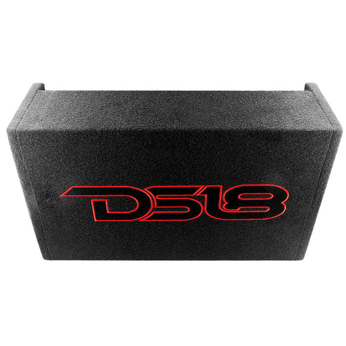 DS18 10" 600 Watt Down Firing Shallow Subwoofer Enclosure Box 4 Ohm EN-DF10