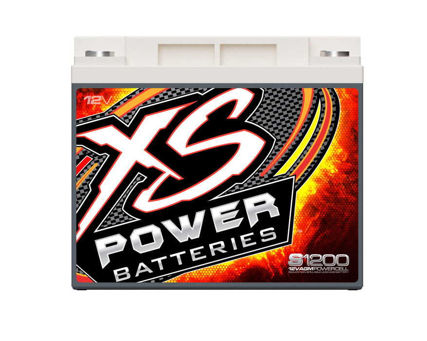 XS Power 12V 2600 Amp AGM S Series Racing Deep Cycle Starting Battery S1200