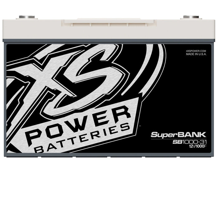 XS Power 12V Super Capacitor Bank 20000 Amps 8000W 1000 Farad Group 31 SB1000-31