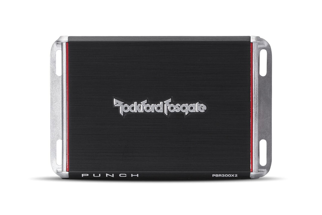 Rockford Fosgate Car Audio 2 Channel Amplifier Class BR 300 Watt Punch PBR300X2