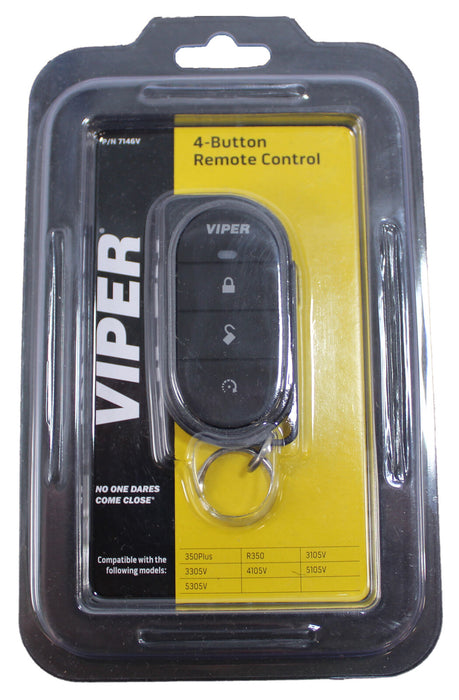 Viper 4 Button 1-Way Replacement Remote Control Door Lock and Remote Start 7146V