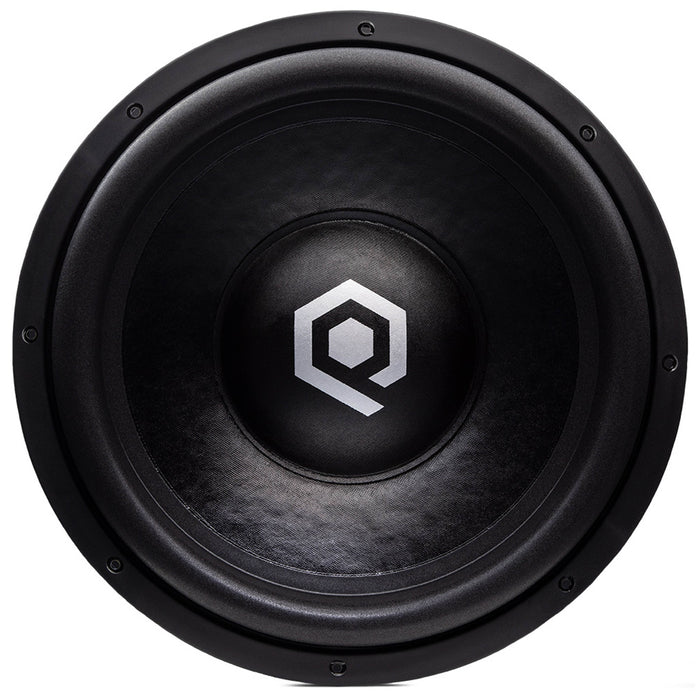 SoundQubed Pro 15" Subwoofer Dual 2 Ohm 2400W Car Audio Black HDS3.215-D2