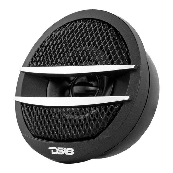 DS18 pair of 2" PEI Dome Ferrite 200 Watts Max 4 Ohm tweeters Silver TX1S
