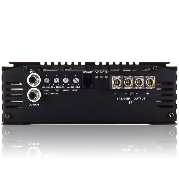 Sundown Audio Monoblock Amplifier 1000W Full Range Class D & Bass Knob SFB-1000D