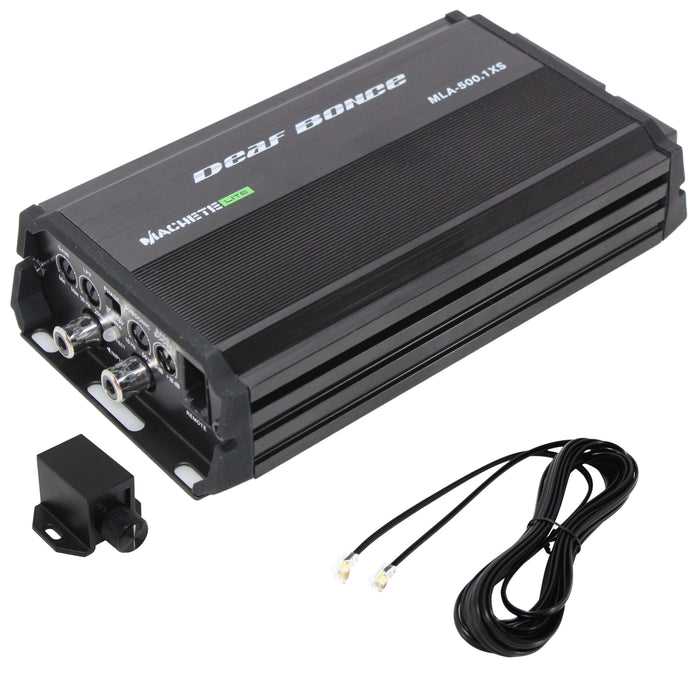 Deaf Bonce Machete 500W 1 ohm Class D Monoblock Power Amplifier MLA-500.1 XS