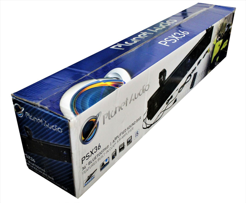 Planet Audio 36" Bluetooth Weatherproof Off Road Amplified Sound Bar PSX36