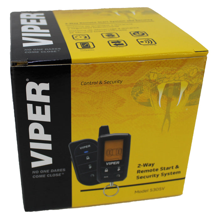 Viper LCD 2-Way Security and Remote Start System 1/4 Mile + 2 DoorLocks 5305V