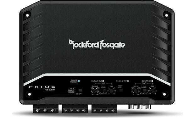 Rockford Fosgate Prime 500W 4-Channel Full Range Class D Amplifier R2-500X4