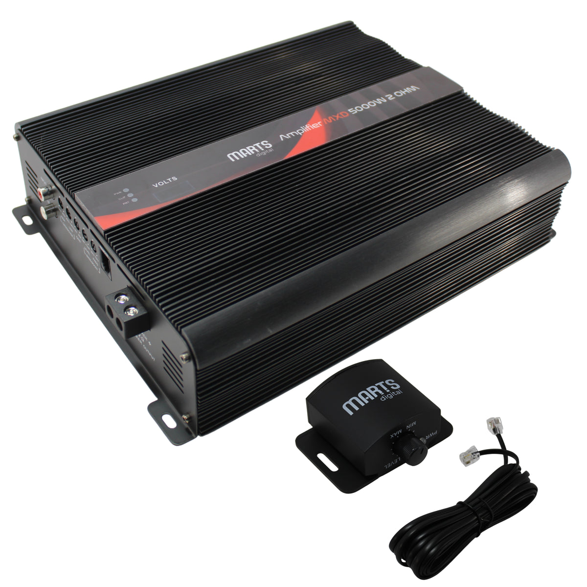 Marts Digital Amplifier Monoblock Full Range Class D 5000 Watts 2 Ohm