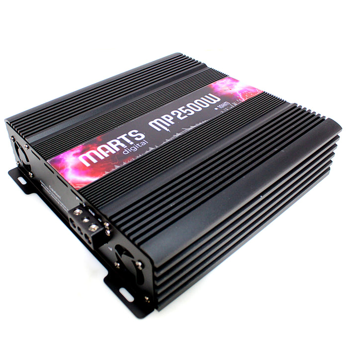Marts Digital Premium Monoblock Amplifier 2.5K Watts 1-Ohm Class D MP-2500-1